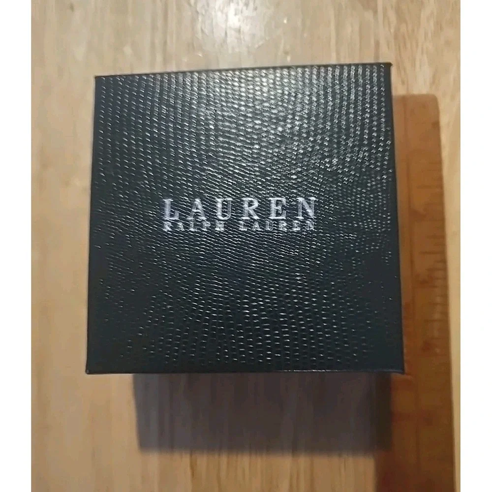 Lauren Ralph Lauren Dark Green  Lettering - Hard Gift Box